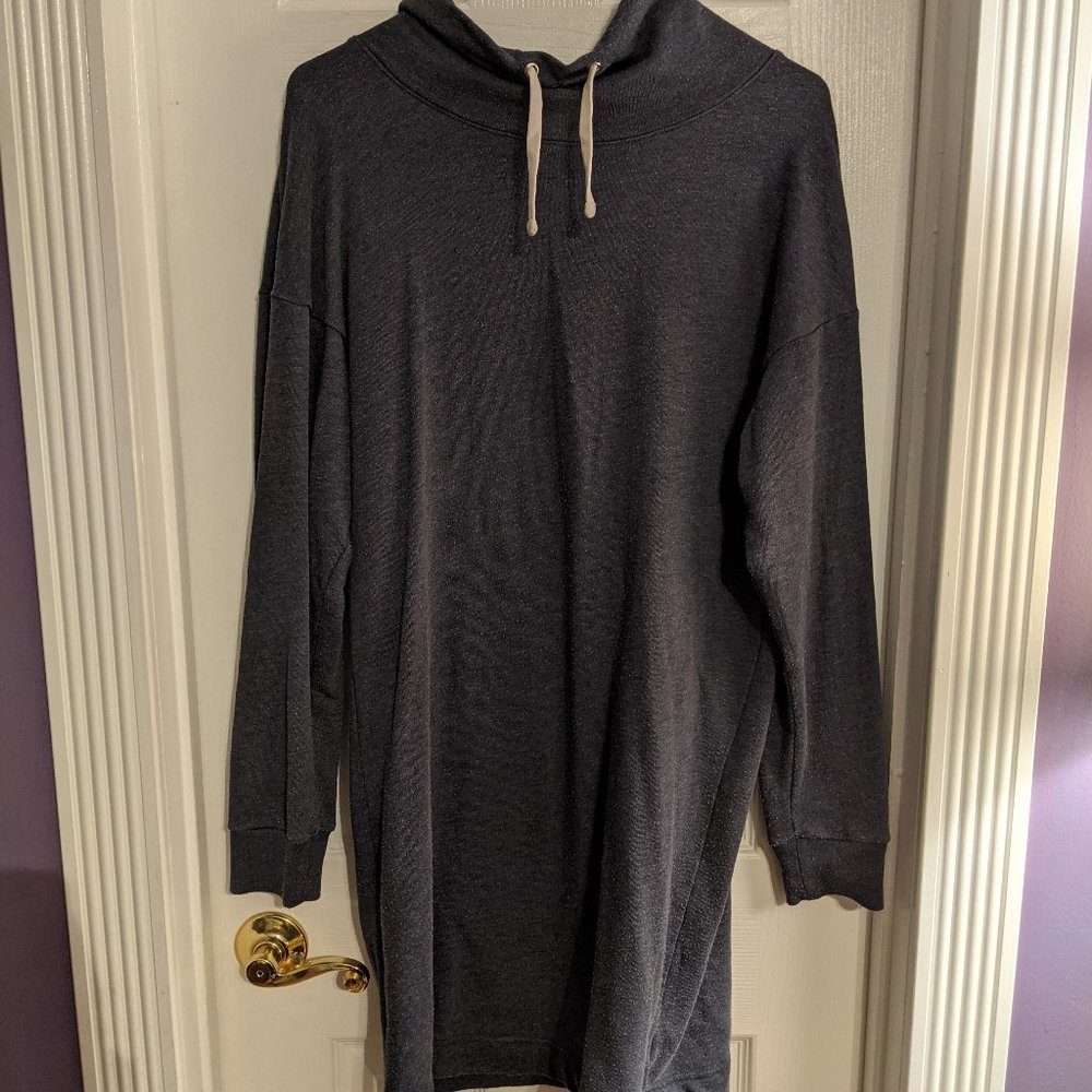 Gray Hoodie Dress